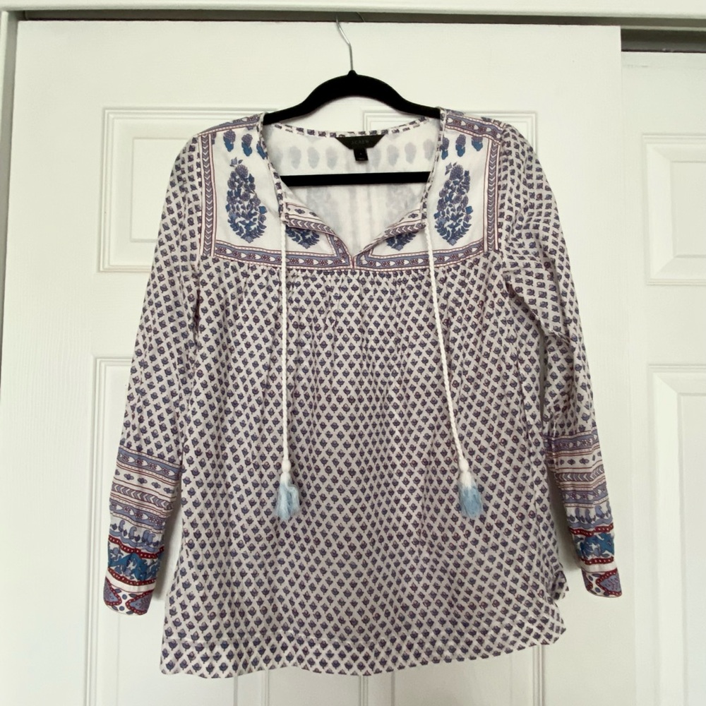 JCrew Boho Blouse
